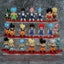 21pcs/lot Dragon Ball Mini Figure Super Saiyan Goku Vegeta Action Carousel 5