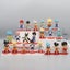 21pcs/lot Dragon Ball Mini Figure Super Saiyan Goku Vegeta Action Carousel 6