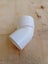 PVC 100mm Pipe Fitting - 45° Plain Bend M/F Carousel 1