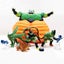 7pcs/set Dragon Ball Z Cell Figure Perfect Cell First Form Pvc Action Carousel 2
