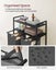 Laundry Basket With 2 Pull-out Carousel 5