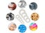 5/10 Pcs Abrasive Diamond Cutting Disc 1/2 Pcs Mandrel For Dremel Tools Carousel 5