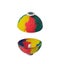 Children¯s Bouncing Novelty Toy Spinning Rubber Decompression Toy Carousel 4