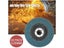 10Pcs 5" 125mm Angle Grinder Sanding Discs 40/60/80/120 Grit Grinding Wheel Carousel 5
