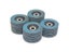 10Pcs 5" 125mm Angle Grinder Sanding Discs 40/60/80/120 Grit Grinding Wheel Carousel 6