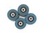 10Pcs 5" 125mm Angle Grinder Sanding Discs 40/60/80/120 Grit Grinding Wheel Carousel 7