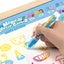Reusable Mess Free Aqua Magic Doodle Mat Educational Toy for Kids Carousel 7