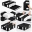 Foldable Bedding Sheet Storage Box Linen Wardrobe Organizer Carousel 7