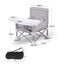 Foldable Camping and Dining Chair Outdoor Booster Seat for Toddlers Carousel 2