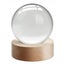 Crystal Ball Lamp with Wooden Base for Beside Table USB-Rechargeable Carousel 4