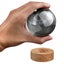 Crystal Ball Lamp with Wooden Base for Beside Table USB-Rechargeable Carousel 5
