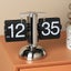 Automatic Page Turner Mechanical Desktop Vintage Clock- Battery Powered Carousel 3