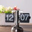 Automatic Page Turner Mechanical Desktop Vintage Clock- Battery Powered Carousel 4