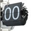 Automatic Page Turner Mechanical Desktop Vintage Clock- Battery Powered Carousel 7