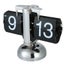 Automatic Page Turner Mechanical Desktop Vintage Clock- Battery Powered Carousel 11