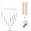 Hanging Photo Display Macram| with Light Wall D|cor - Battery Powered Carousel 3