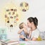 Hanging Photo Display Macram| with Light Wall D|cor - Battery Powered Carousel 9