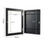 A4 Magnetic Front Opening Interchangeable Home Decor Photo Frame Carousel 3