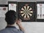 RENEGADE Dartboard & Cabinet Set - 18" Tournament Size + 6 Darts Carousel 5