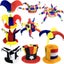 Halloween Party cosplay fancy Clown Hat children Adult Football fan Beer CHK29M Carousel 6