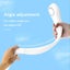Mini Neck Fan Portable Hanging Neck Fan 1200mAh Bladeless Mute Fans Air C CHK29M Carousel 6