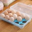 dustproof egg box Egg Tray with Lid 15 Grids Thickened Dustproof Egg Storage Box Carousel 3