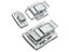 3Pcs/lot Fastener Toggle Latch Catch Chest Case Suitcase Boxes Chests Trunk Carousel 6