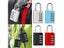 4 Digits TSA Lock Combination Padlock Customs Code Lock Anti-theft Travel Carousel 3