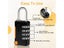 1/2PCS 4 Digit Number Combination Pad Lock Padlock Outdoor Waterproof Lock Carousel 4
