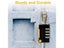 1/2PCS 4 Digit Number Combination Pad Lock Padlock Outdoor Waterproof Lock Carousel 5