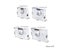 Steel Burglar Padlock Security Safety Lock Antique Horizontal Opening Carousel 3