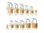 Combination Lock 3/4 Digit Outdoor Password Waterproof Padlock For School Gym Carousel 6