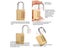 Combination Lock 3/4 Digit Outdoor Password Waterproof Padlock For School Gym Carousel 7