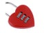 1PCS Luggage Lock Suitcase Padlock Mini Cute Heart Shape 3 Digit Luggage Carousel 5