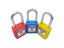 ABS Lock Security Padlock Engineering Lock Plastic Shackle Steel 38mm Nylon Non Carousel 4