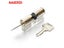 NAIERDI Visible Practice Padlock Copper Lock Pick Tools Transparent Locksmith Carousel 4