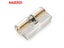 NAIERDI Visible Practice Padlock Copper Lock Pick Tools Transparent Locksmith Carousel 6