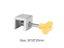 1/10Pcs Window Security Key Lock Sliding Door Windows Restrictor Child Safety Carousel 6
