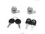 10-30mm Cam Lock Filing Cabinet Post Mailbox Drawer Cupboard Locker 2 Key Carousel 5
