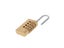 Practical New 1pc 6cm X 2cm X 1cm Mini 4 Digits Number Password Code Lock Carousel 6