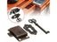 Vintage Iron Lock Key For Drawer Cabinet Door Cupboard Wardrobe Carousel 2
