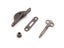 Vintage Iron Lock Key For Drawer Cabinet Door Cupboard Wardrobe Carousel 5