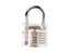 50mm/2" Transparent Cutaway Locks Inside View Practice Padlock Visible View Carousel 2