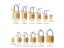 KAK Solid Brass Copper Security Padlock Password Combination Code Lock For Gym Carousel 3