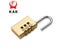 KAK Solid Brass Copper Security Padlock Password Combination Code Lock For Gym Carousel 5