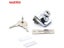 NAIERDI-407 Single Glass Lock Zinc Alloy Showcase Cabinet Door Cylinder Sliding Carousel 5