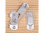 WALFRONT Hasp Latch Stainless Steel Hasp Latch Lock Sliding Door Lock For Carousel 1
