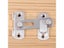 WALFRONT Hasp Latch Stainless Steel Hasp Latch Lock Sliding Door Lock For Carousel 2