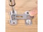 WALFRONT Hasp Latch Stainless Steel Hasp Latch Lock Sliding Door Lock For Carousel 3