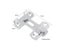 WALFRONT Hasp Latch Stainless Steel Hasp Latch Lock Sliding Door Lock For Carousel 6